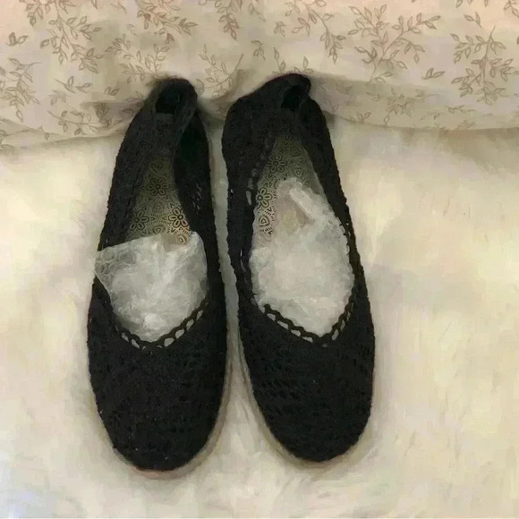 TimeTrue Black spadrilles alpargatas Women Size 10 - Picture 4 of 7